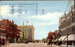 Main Street Looking South Postcard