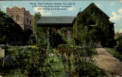 Old St. Paul's Church Postcard