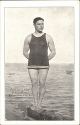 Everett Adorgon Native Diver Postcard