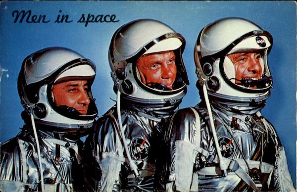 Men In Space Space & Rockets