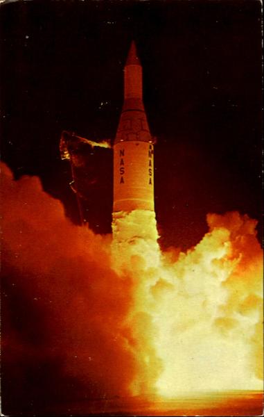 Juno II With Pioneer Iv Space & Rockets