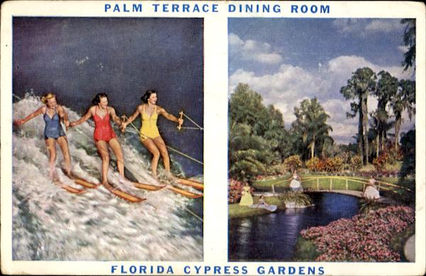 Palm Terrace Dining Room Cypress Gardens Florida