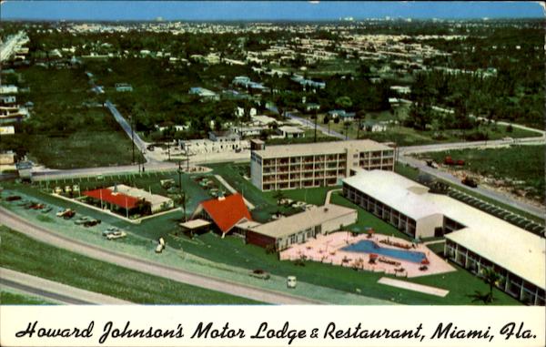 Howard Johnson's Motor Lodge And Restaurant, 16500 N. W. 2nd Ave Miami Florida
