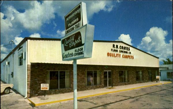 R. W. Coates Floor Covering Co, 2514 9th Street West Bradenton Florida