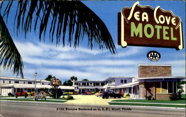 Sea Cove Motel, 5750 Biscayne Boulevard Miami Florida