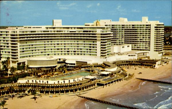The Fontainebleau, 44th to 47th Street Miami Beach Florida