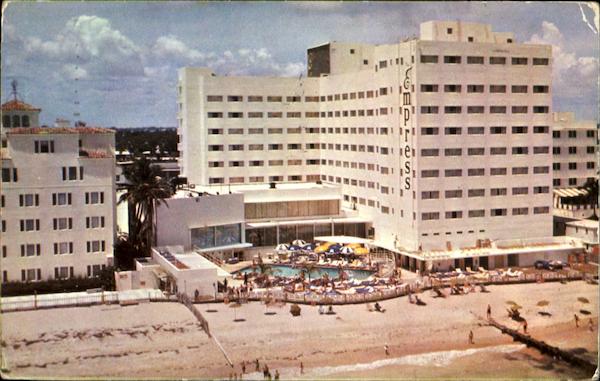The Empress Hotel Pool Cabana Club Miami Beach Florida