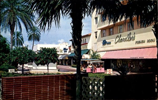 Lincoln Road Mall Miami Beach Florida