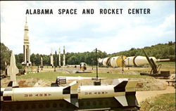 Alabama Space And Rocket Center Space & Rockets Postcard Postcard