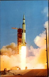 Apollo 11 Launch Postcard