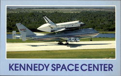 Kennedy Space Center Florida Space & Rockets Postcard Postcard
