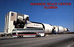 Kennedy Space Center N. A. S. A Florida Space & Rockets Postcard Postcard