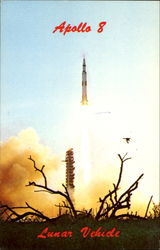 Apollo 8 Lunar Vehicle Space & Rockets Postcard Postcard