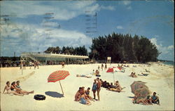 Fun And Sun On One Of The South's Fine Beaches Postcard