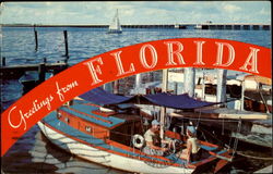 Greetings From Florida Postcard