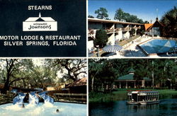 Stearns Howard Johnson's Motor Lodge & Restaurant Silver Springs, FL Postcard Postcard