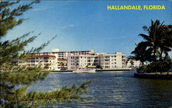 Intracoastal Waterway Hallandale, FL Postcard Postcard