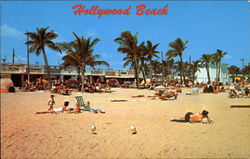 Hollywood Beach Florida Postcard Postcard