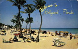Welcome To Hollywood Postcard