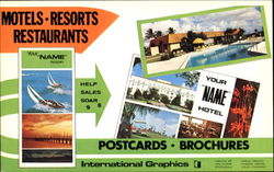 Motels Resorts Restaurants Postcard