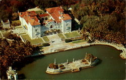 Vizcaya Dade County Art Museum Postcard