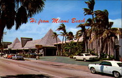 Hawaiian Isle Resort Motel Miami Beach, FL Postcard Postcard