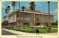 Marion County Court House Postcard