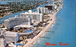 Miami Beach Florida Postcard Postcard