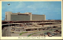 Miami International Airport Florida Postcard Postcard