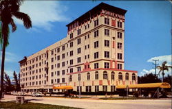 The Boulevard Hotel, Dade Blvd. Meridian Ave Postcard