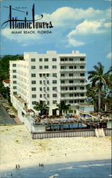 The New Atlantic Towers, 42nd St Postcard