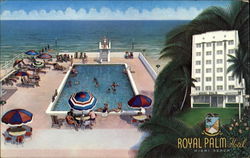 Royal Palm Hotel, 1545 Collins Avenue near Lincoln Road Miami Beach, FL Postcard Postcard