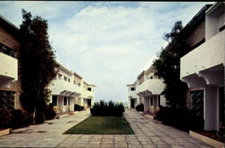 Sutton Park Apt. & Motel, 8833 Collins Ave. Postcard