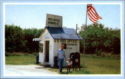 Smallest Post Office Building In The U.S Ochopee, FL Postcard Postcard