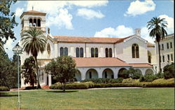 Monastery Church, Saint Leo Abbey Florida Postcard Postcard