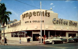 Pumpernik's Restaurant And Sandwich Shop, 67 St. & Collins Ave Postcard