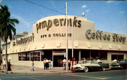 Pumpernik's Restaurant And Sandwich Shop, 67 St. & Collins Ave Miami Beach, FL Postcard Postcard