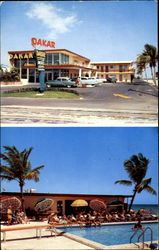 The Dakar Motel Miami Beach, FL Postcard Postcard