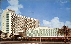 The Americana Hotel Postcard