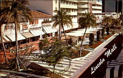 The New Lincoln Mall Miami Beach, FL Postcard Postcard