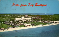 Key Biscayne Hotel And Villas Postcard