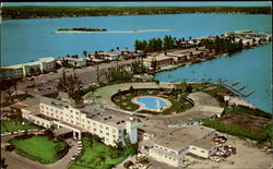 Larry Paskow's Harbor Island Spa, 7900 Harbor Island Postcard