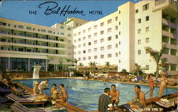 The Bal Harbour Hotel, 10101 Collins Ave. Postcard