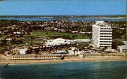 The New Americana Hotel, Collins Avenue at 15th Street Postcard