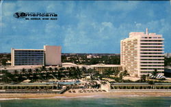 The Hotel Of The Americas Americana, 98th Street Miami Beach, FL Postcard Postcard