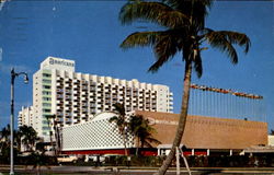 Fabulous New Americana Hotel, Bal Harbour Postcard