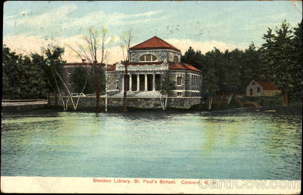 Sheldon Library, St. Paul's School Concord New Hampshire