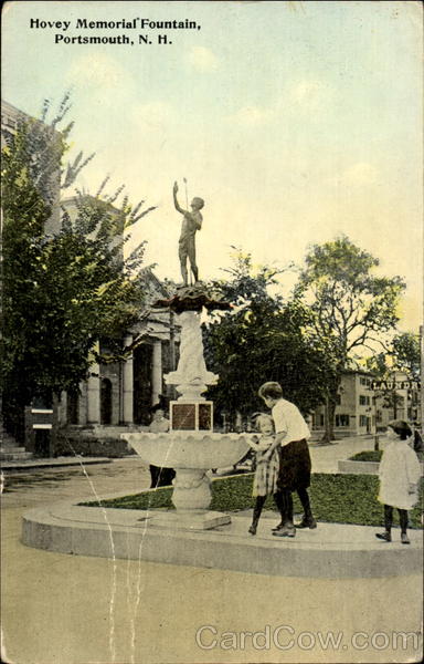 Hovey Memorial Fountain Portsmouth New Hampshire