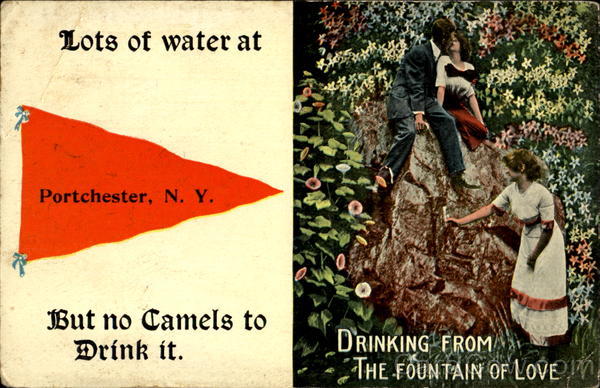 Lots Of Water At Port Chester New York