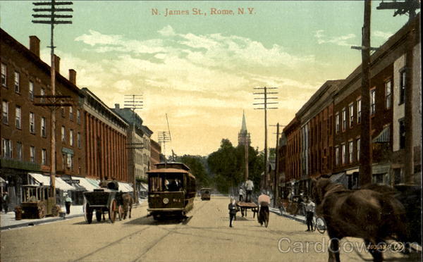 N. James St. Rome New York